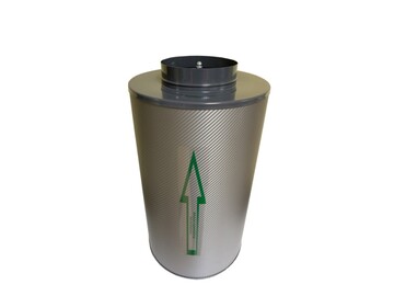 KLEVER-ugolniy-filtrP500-160-vid-sboku-flanez