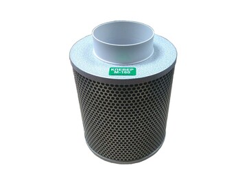 KLEVER-ugolniy-filtrM160-100 - вид сбоку фланец
