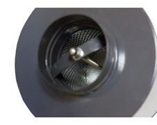 KLEVER-ugolniy-filtrP160-100-vid-flanez-vnutri