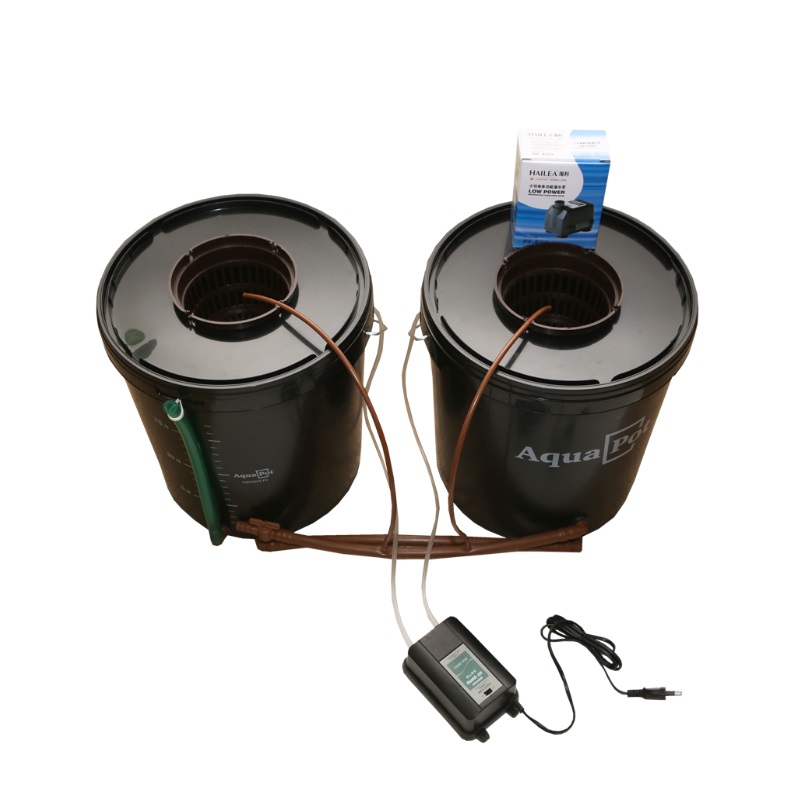 AquaPot Duo black
