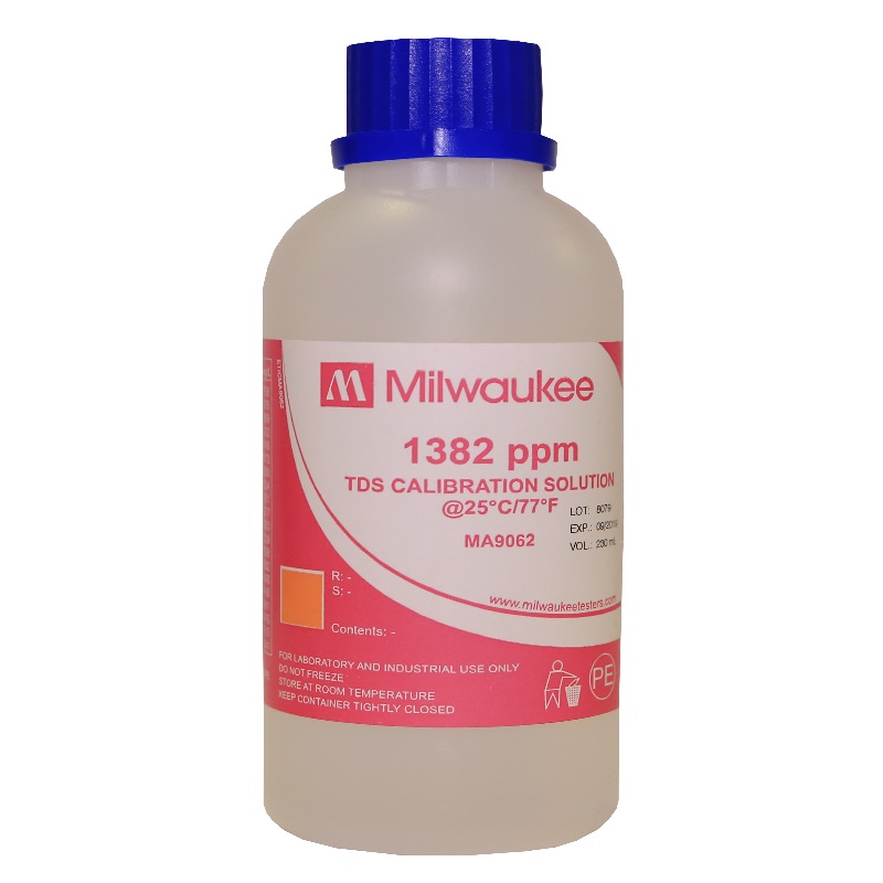 Калибровочный раствор TDS 1382 ppm Milwaukee 230мл