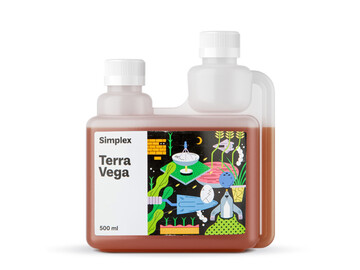 органо-минериальное удобрение для почвосмесей для стадии вегетации Simplex terra vega 0.5л