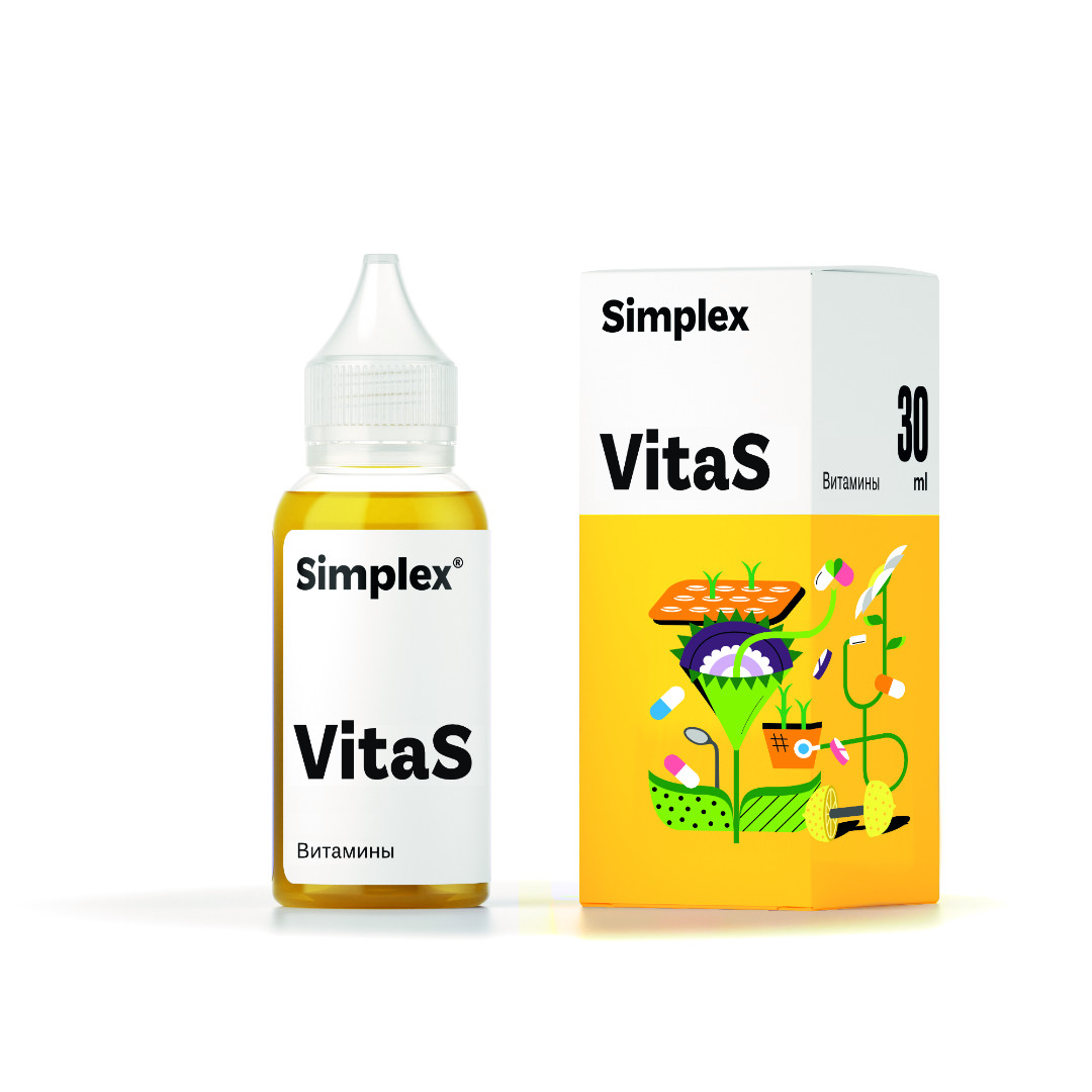 Simplex VitaS 30 мл Смесь витаминов и аминокислот для растений